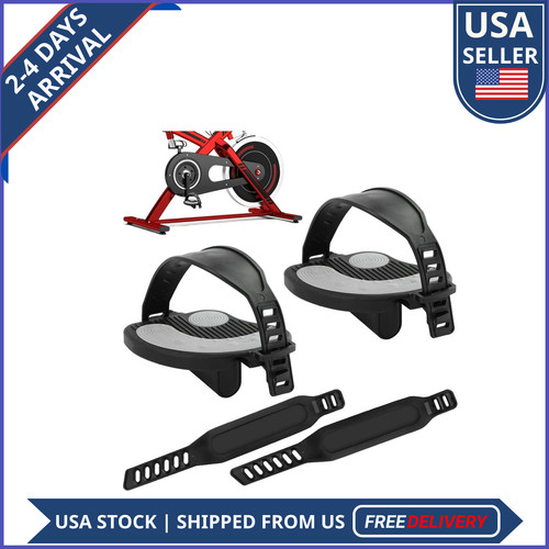 Exercise bike pedals - exercise, 9/16"