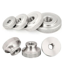 KNURLED THUMB NUTS STAINLESS STEEL A2 HAND GRIP KNOBS M2 M2.5 M3 M4 M5 M6 M8 M10