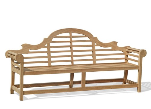 Teak outdoor bench with - teak,