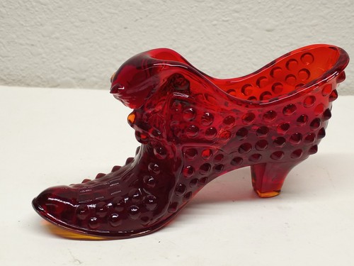 Vintage fenton ruby - vintage, red