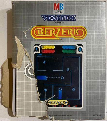 Vectrex cassette berzerk - cassette,