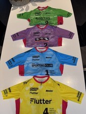4 x Santini Cycling Jerseys +