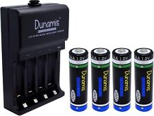 Rechargeable High Capacity AAA / AA Batteries and USB Charging Dock - Dunamis