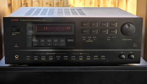 Luxman 387 home - rv-387, theatre