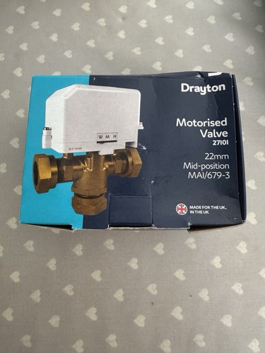 Drayton motorised valve 22mm - motorised,