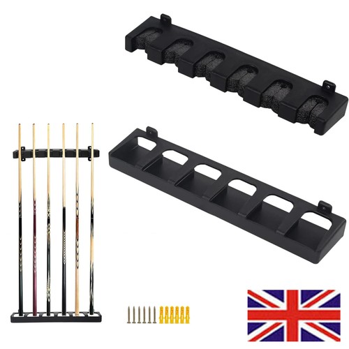 Pool cue rack - pool, mounted