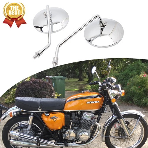 Chrome motorcycle mirrors for - chrome,
