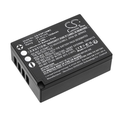 Battery for fujifilm pro 1 - x,