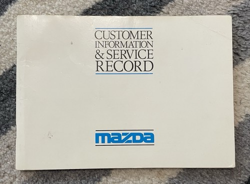 Mazda 323 gti - mazda, service