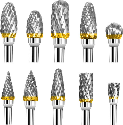 10pcs tungsten carbide burr - 10pcs,