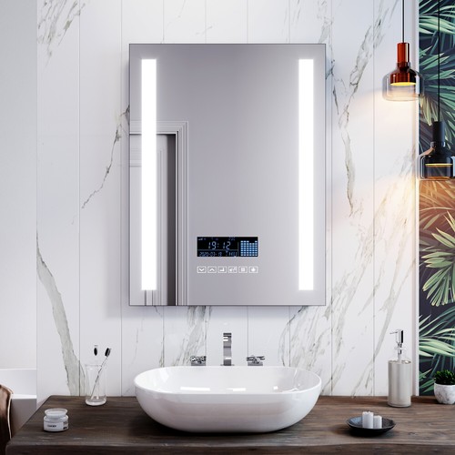 Led bathroom mirror bluetooth - bathroom,