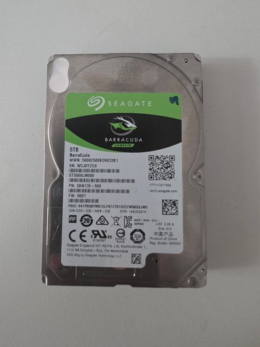 Seagate barracuda 5tb - seagate, 2.5"