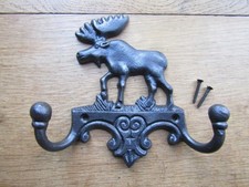 Rustic iron vintage coat hook