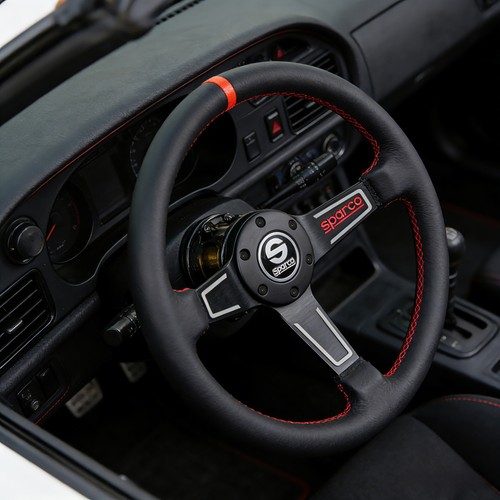 350mm 14inch sparco red ring - red,