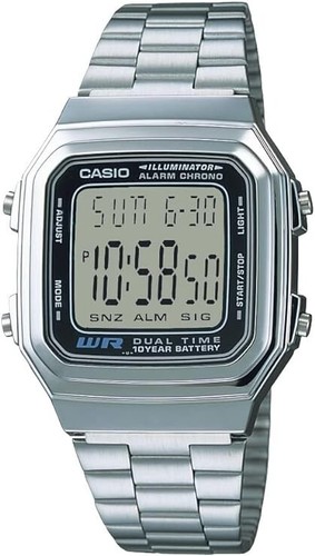 Casio gents watch silver - , retro
