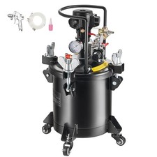 Uimoso 10L/2.5 Gal Spray Paint Pressure Tank with Automatic Mixing, 70 PSI