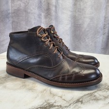 Wolverine 1000 Mile Wingtip Boots Men's Size 9 D Dark Brown