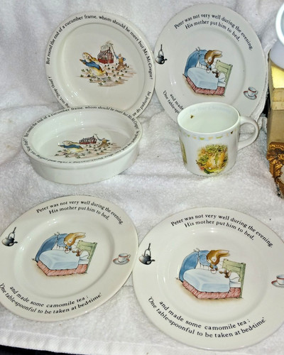 Set wedgwood peter - set, 6