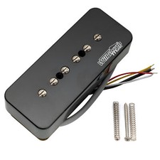 Wilkinson Black P90 Soapbar Ceramic Single Coil Neck Pickup 10K For SG LP Guitar
