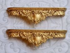 Dolls House Two Ornate Wall Shelfs  1 / 12th  Scale