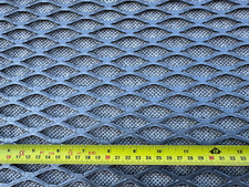 Expanded Metal 50mm x 23mm x 3mm  MILD STEEL - FLATTENED 1000mm x 500mm BBQ MESH