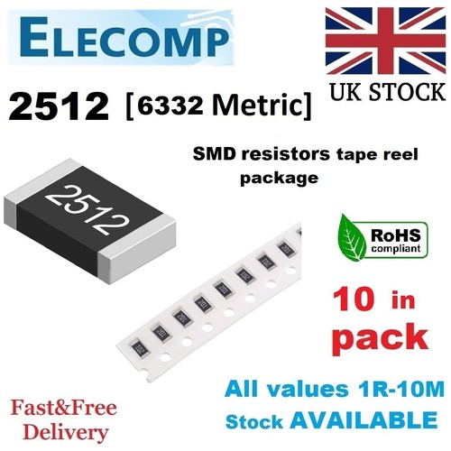 2512 resistors 5 e24 - 2512,