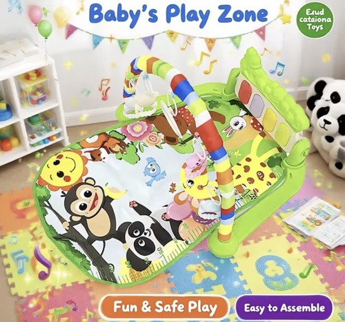 Musical baby activity gym rack - baby,