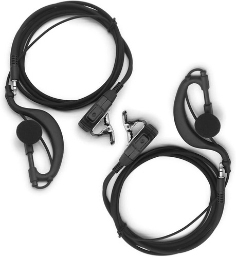 Clip ear headsets - 2x,
