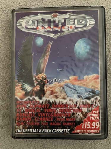 United dance rave tape - united, pack