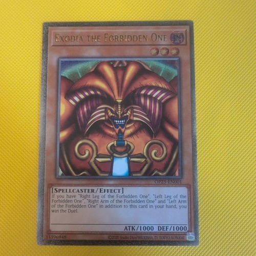 Yugioh ultimate rare exodia - rare,