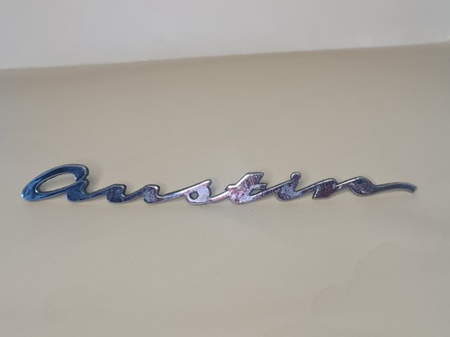 Vintage austin car badge - car,