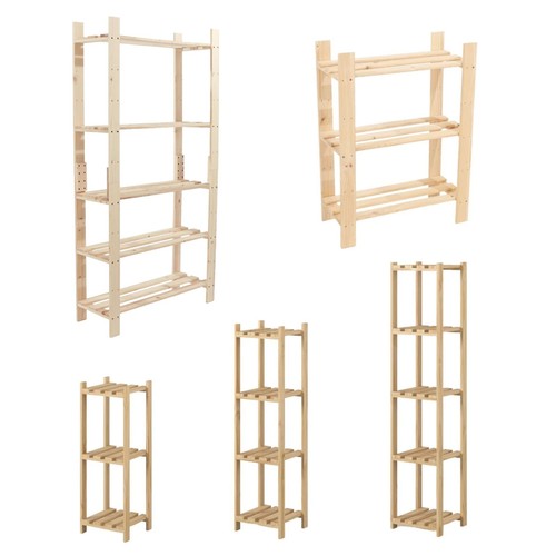 Solid pine slatted - solid,