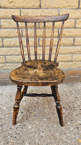 Antique childs windsor chair - childs,
