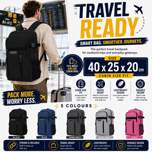 40x25x20cm ryanair approved - ryanair,