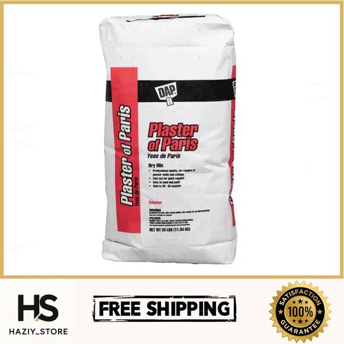 Lbs white dry mix plaster - 25, lbs.