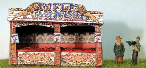Funfair rifle range - range, stall