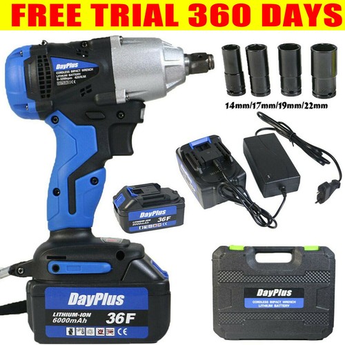 Cordless impact wrench - wrench, 1/2"
