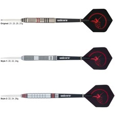 Unicorn Core Plus Tungsten Steel Tip Darts - 20g to 27g