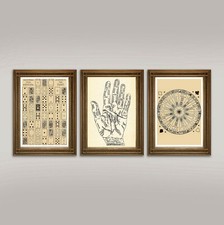 FORTUNE TELLER PRINTS: Vintage