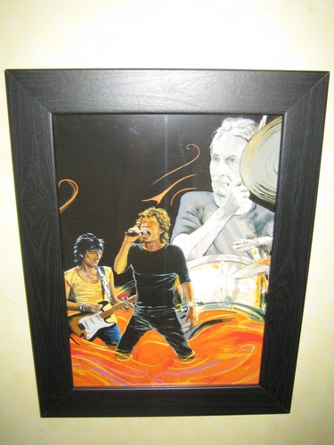 Ronnie wood famous flames - wood,