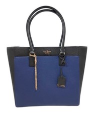 Kate Spade Tote Bag Blue x Black