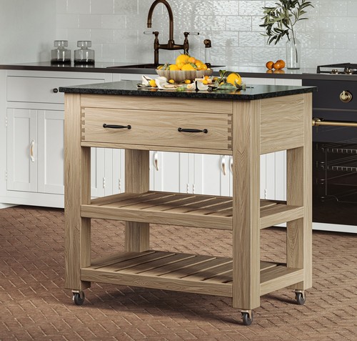 Baumhaus oak kitchen island - kitchen,