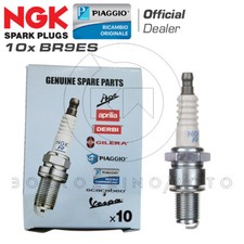 Original Candles Aprilia/NGK BR9ES Kit X10 Sherco SM Supermotard 50 2008