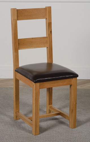 Lincoln ladder back solid - ladder, oak