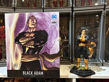 Black Adam DC Comics By Ivan Reis! EXCLUSIVE! Iron Studios Art Scale 1/10