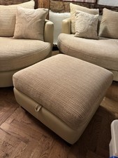 DFS Cream Fabric /Leather