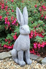 Garden Ornaments Rabbit Wild Hare Large Ceramic Indoor Outdoor