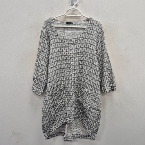 Grizas tunic abstract pattern - grizas,