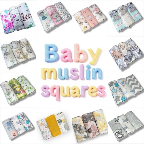 3pack large printed muslin - ✅,