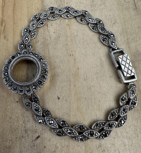 Vintage marcasite silver 925 - vintage,